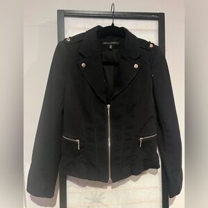 White House | Black Market Zip Suit Jacket